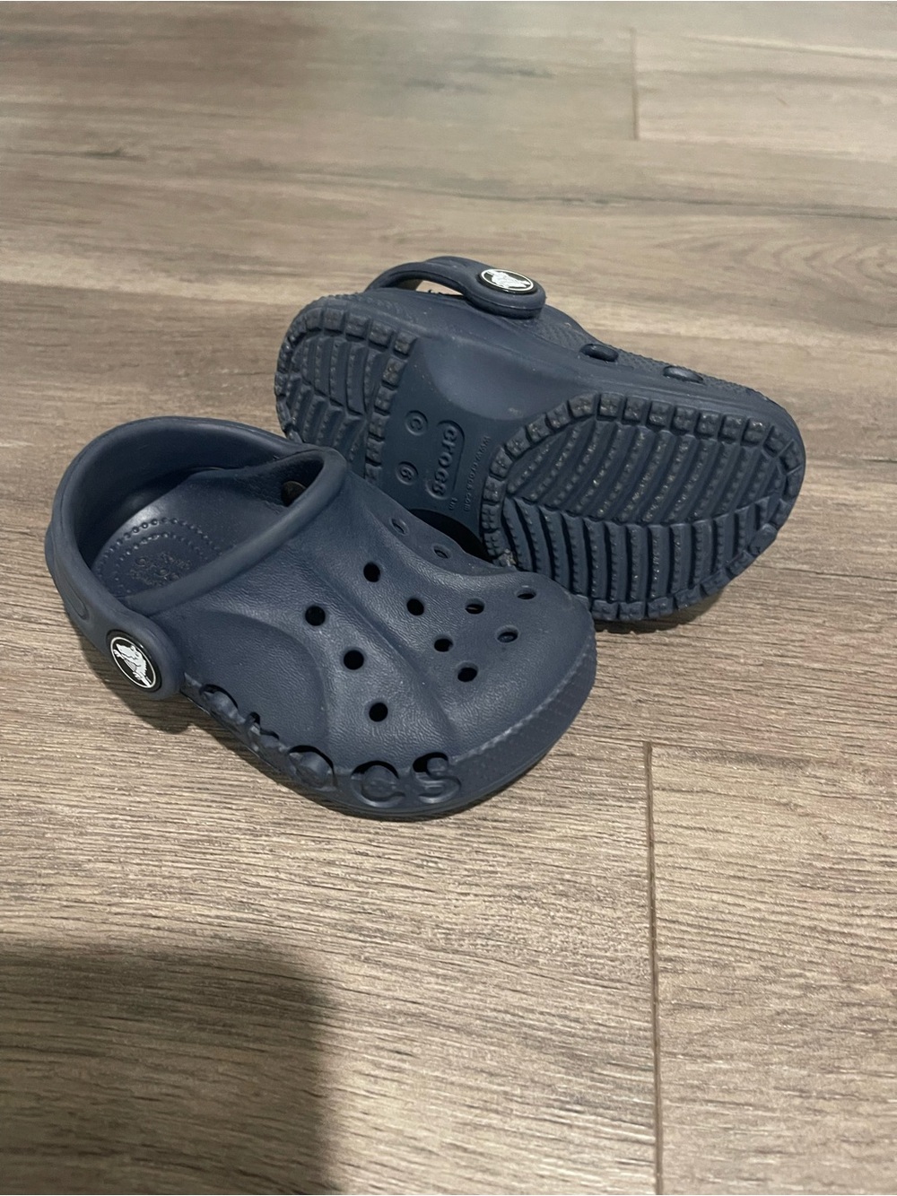 CROCS Kids Navy Blue Classic Clog